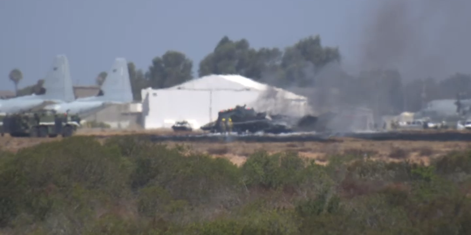 F-35B Fighter Jet Crashes at MCAS Miramar, Pilot Ejects Safely